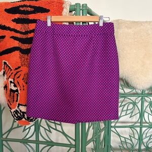Banana Republic Vibrant Pink Geometric Women's Skirt Size 6